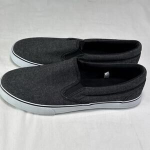 Goodfellow & Co. Philip Twin Gore Slip-on Sneakers size 8 Charcoal Gray NEW